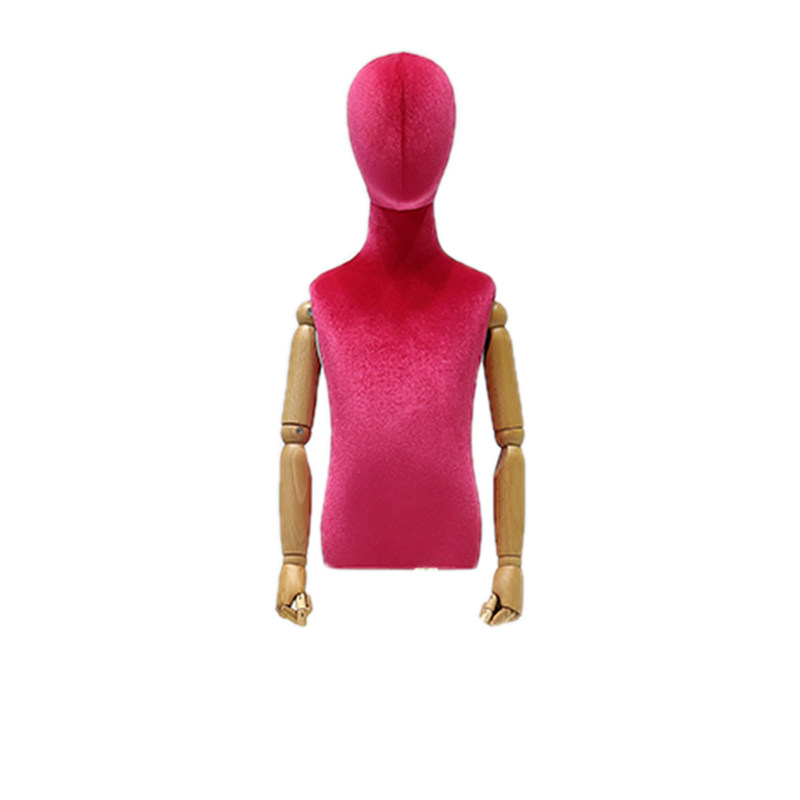 สายตรง สีครึ่งร่างกายชาย นิรภัยผ้าผ้าใบสําหรับแสดงเสื้อผ้า